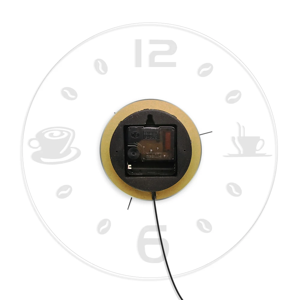 US $30.60 Coffee Vintage Design Illuminated Wall Clock Coffee Bean Led Lighting Business Neon Sign Cafe Kitchen Wall Art Coffee Bar Decor
