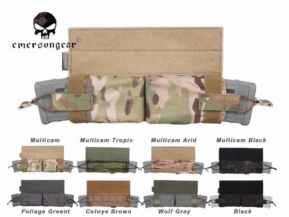 

Emersongear Side Pull Magazine Pouch M4 Molle Tactical Mag Hook Loop Combat Gear EM9044