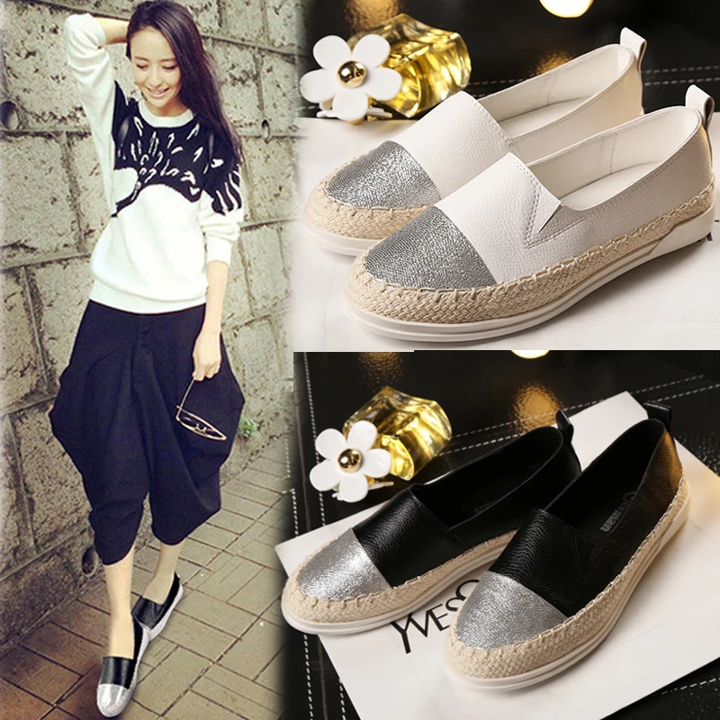 ladies white leather moccasins