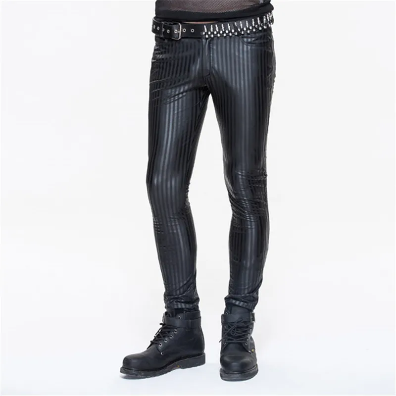 black striped trousers mens