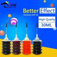 4 бутылки 30 мл универсальный краситель чернил заправка чернил комплект совместимый для hp для canon для brother Для Epson струйный принтер