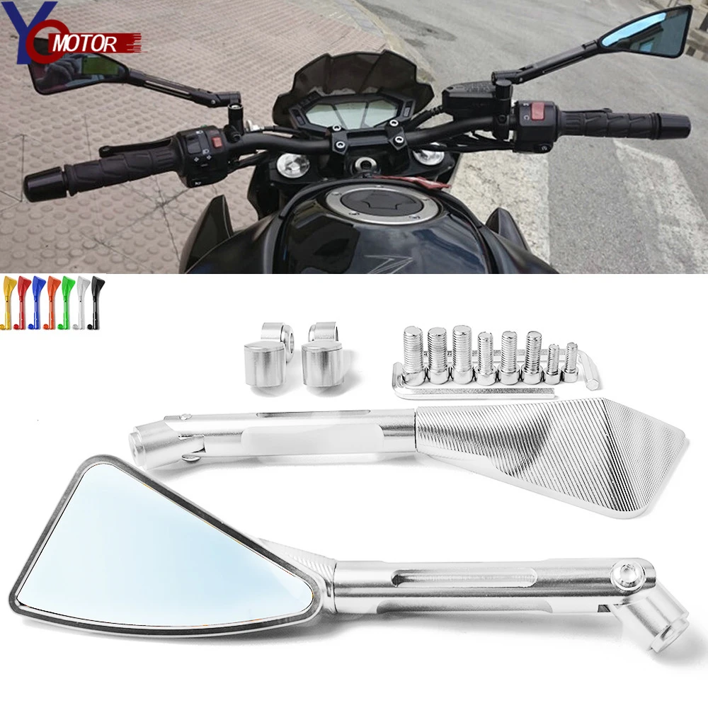 

FOR BUELL 1125CR 1125R M2 Cyclone Motorcycle Rearview Side mirror Aluminum for DUCATI ST2 ST4/S/ABS ST4S 821 MONSTER/DaRk/StRipe