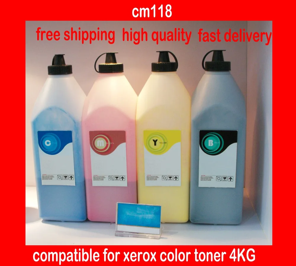 Compatible for Xerox cm118 Color font b Toner b font Powder 4KG Xerox c118 Color font