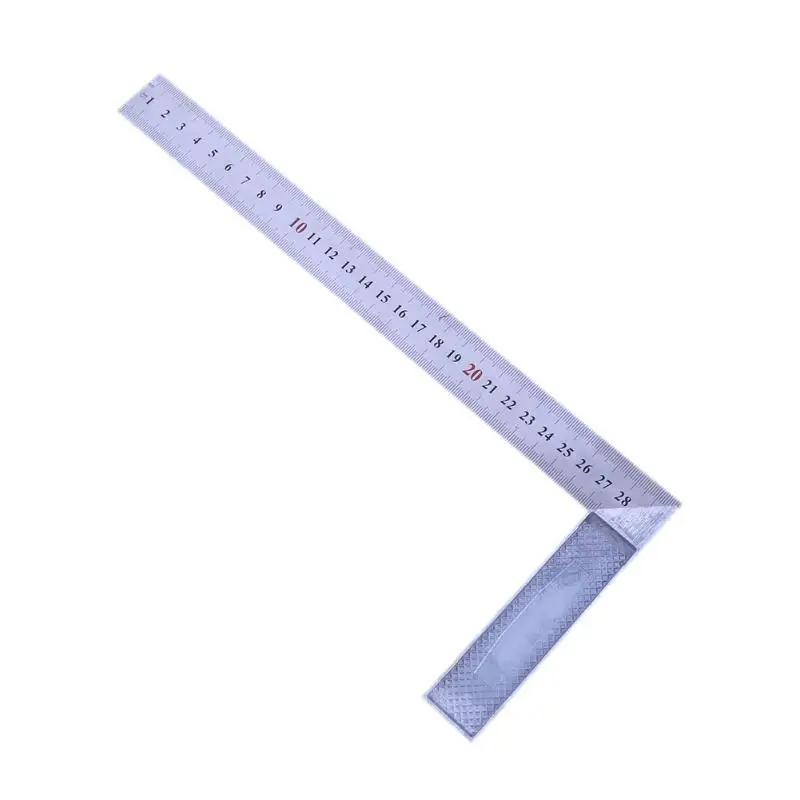 Металл Сталь инженеры попробуйте квадратный набор древесины измерительный инструмент правый угол линейка 90 градусов измерительные приборы