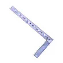 New Metal Steel Engineers Try Square Set Wood Measuring Tool Right Angle Ruler 90 Degrees Measurement