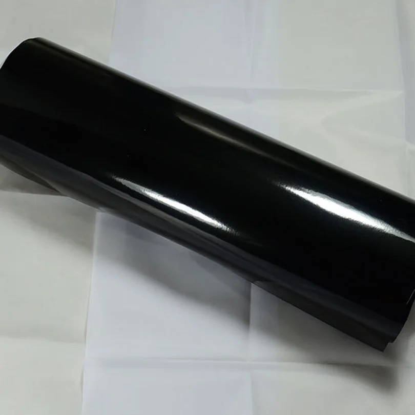 

2015 Top Quality DIY 1.52X15m 3D Black Glossy Decal Vinyl Film Wrap Roll Adhesive Interior/Whole Car Sticker Sheet