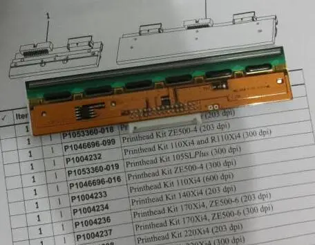 original For Thermal Printhead P1037974-010 printhead Zebra ZT210 ZT230 203DPI Printer 90 days warranty | Компьютеры и офис