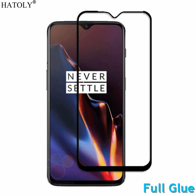 Закаленное стекло с полным покрытием для Oneplus 6T Защитная пленка экрана 9H One Plus