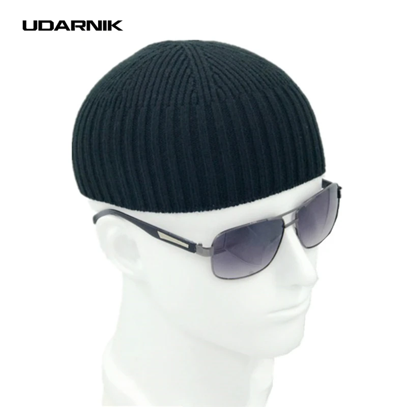Шапочка 904 897 мужская вязаная из смески шерсти|knit hat beanie|women knit hatsfashion beanie |
