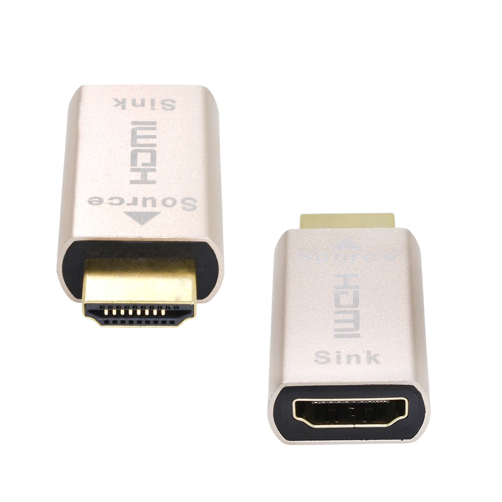 10 шт. TISHRIC 2 в 1 VGA HDMI муляж разъем 4K Безголовый эмулятор привидения дисплея DDC Edid