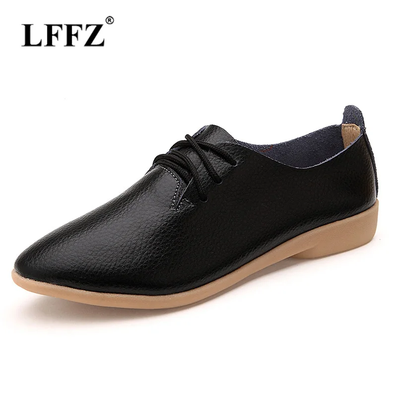 

Lzzf 2018 Spring Summer Shoes Women Flats Soft Moccasins Footwear Women Casual Shoes Pointed Toe Comfortable Ladies Loafers