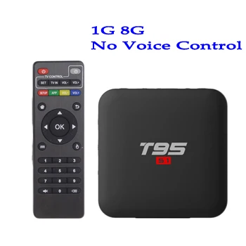 1G 8G Smart Android 7,1 ТВ коробка T95 S1, 2 Гб оперативной памяти, 16 Гб встроенной памяти, H.264 HD Media Player 2,4G, Wi-Fi, Беспроводной Amlogic S905W quad-core PK X96 мини tx3 mini - Цвет: 1G 8G