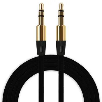 

CARPPRIE Factory Price 3.5mm Auxiliary Cable Audio Cable Male To Male Flat Aux Cabledrop Shipping
