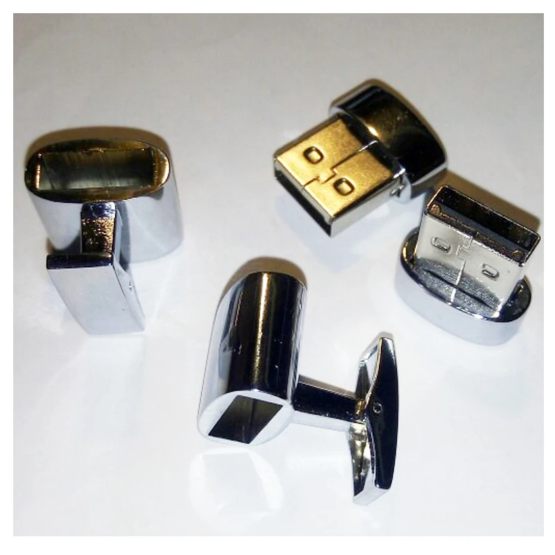  32G USB Pen Drive Flash USB For Cufflink Memory Stick 4GB 8GB 16GB 32GB 64GB Pendrive For Laptop No