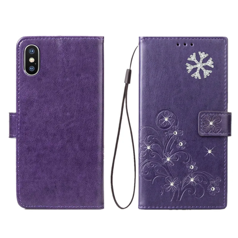 Рождественский подарок etui DIY Алмазный чехол для телефона apple iPhone XS Max роскошный