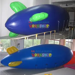Надувной гелиевый воздушный шар в виде дирижабля воздушный корабль Подгонянный надувной дирижабль гелий блимп с логотипом для продажи