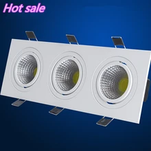 Стиль! 3x10 W LED-лампа для потолочного освещения высокой яркости холодный белый/теплый белый светодиодный светильник AC85-265V