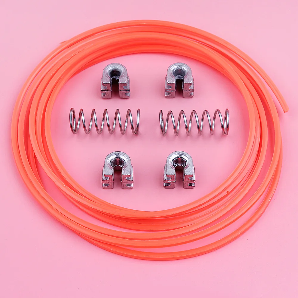 3.0mm 3M Trimmer Line For Stihl FS100 FS106 FS108 FS110 FS120 FS130 FS200 FS250 FS350 FS450 FS550 Trimmer Eyelet Sleeve Spring