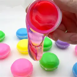 DIY Новые дующие пузыри Кристалл слизь красочные грязи Моделирование глины рисовать Slime дети забавные игрушки магнитная грязь умный