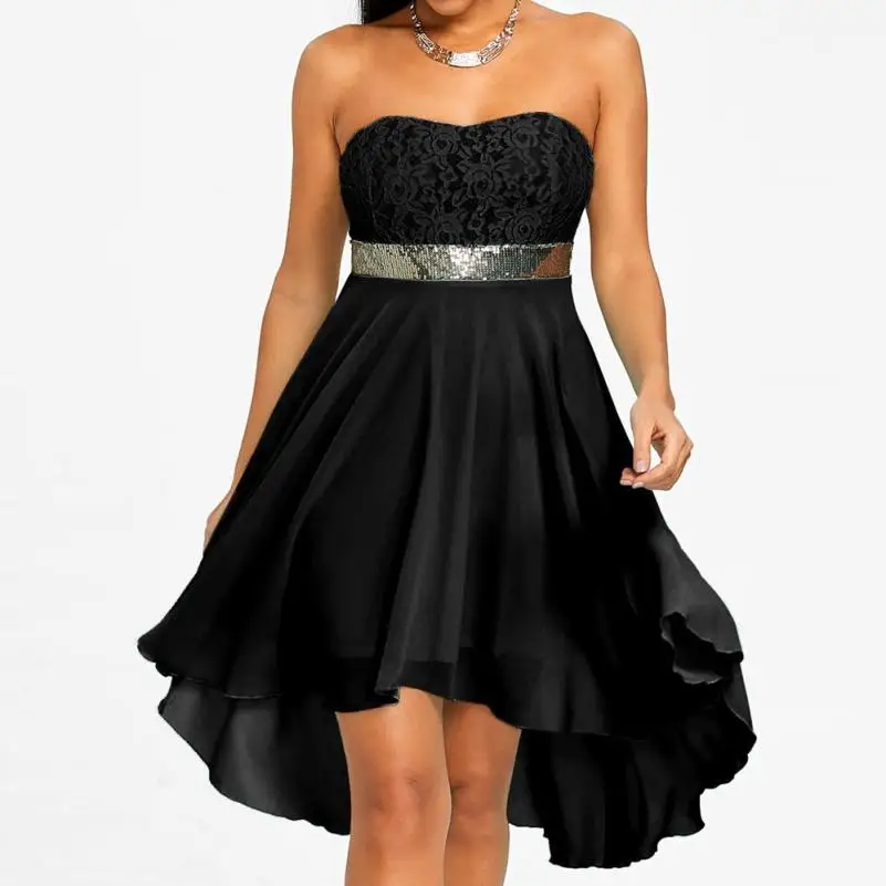 Summer dress female 2018 Sexy Women Party Dress Off Shoulder Empire