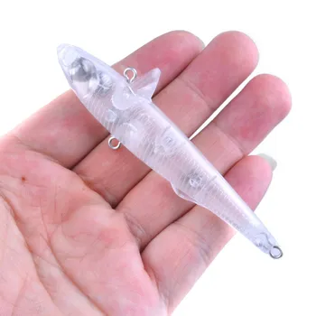 

20pcs Unpainted Pencil Lures 9cm 11g Sinking Lure Hard Plastic Pike Fishing Lure Saltwater Minnow Fishing Tackle