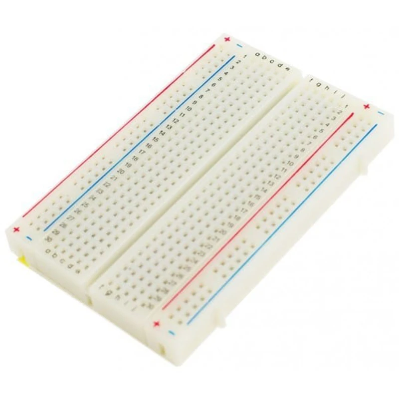 USA 400 Points Mini Solderless Breadboard Protoboard PCB Board 400 Holes 83x55m 
