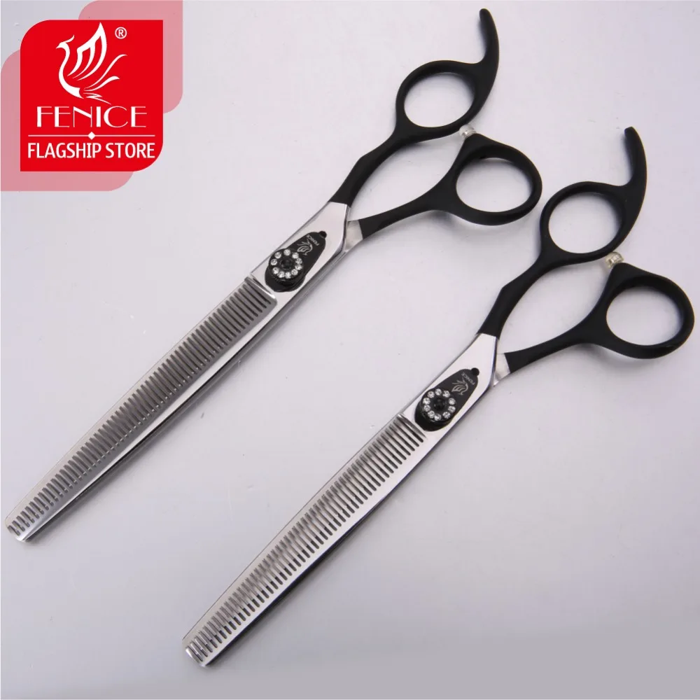 Pet hair thinning Scissors 7.0 7.5 inch Professional Japan 440c shears Dog Grooming Cutting hairdressing scissors dog grooming scissors hair trimmer scissors
