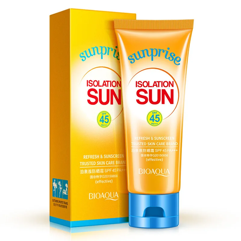 BIOAQUA moisturizing blemish sunscreen cream |
