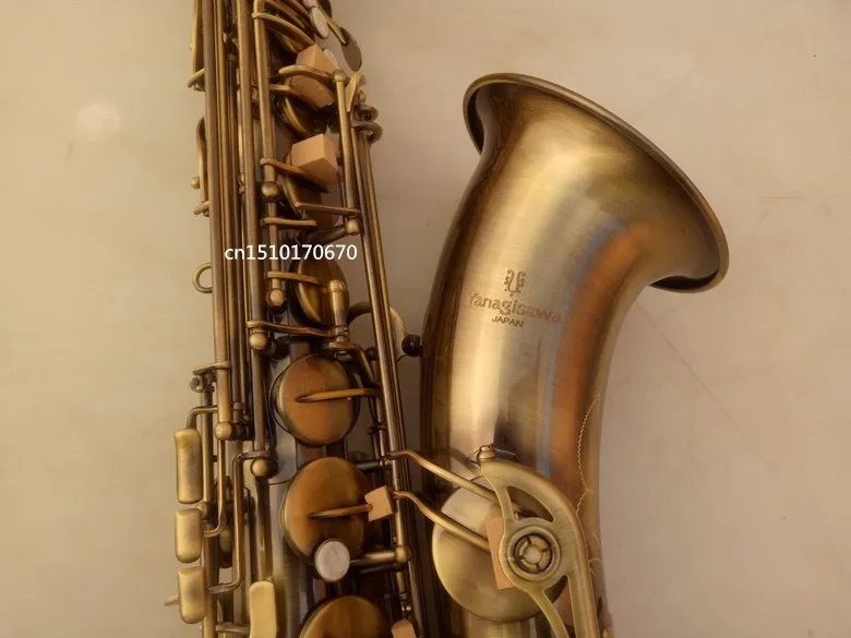 Japan YANAGISAWA T-992 Bb flat Musical Instrument Tenor Saxophone YANAGISAWA Antique copper performances Free Shipping 2018 japan yanagisawa new tenor saxophone t 992 b flat tenor saxophone gold key yanagisawa sax with accessories professionally