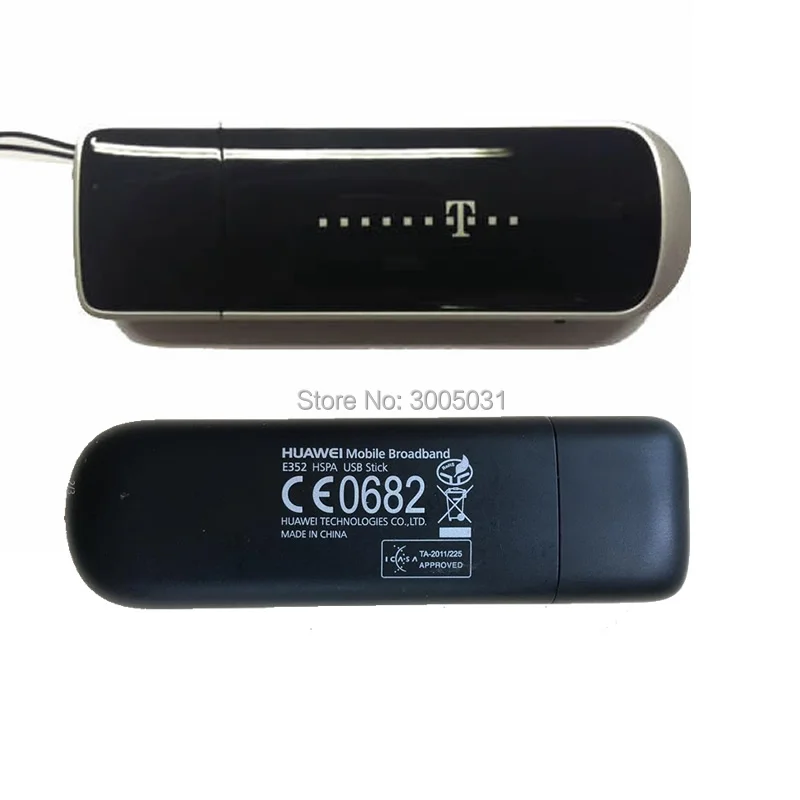 

Free shipping dhl + huwei E352 3G USB Modem USB2.0 high speed,support tems and nemo test device