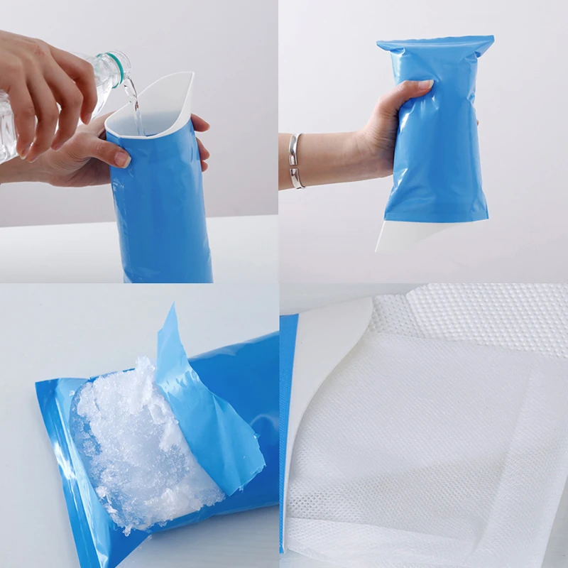 Portable Emergency Urinate Bag Travel Unisex Men Women Car Mini Toilet Convenience Storage Pouch Organizer Accessories