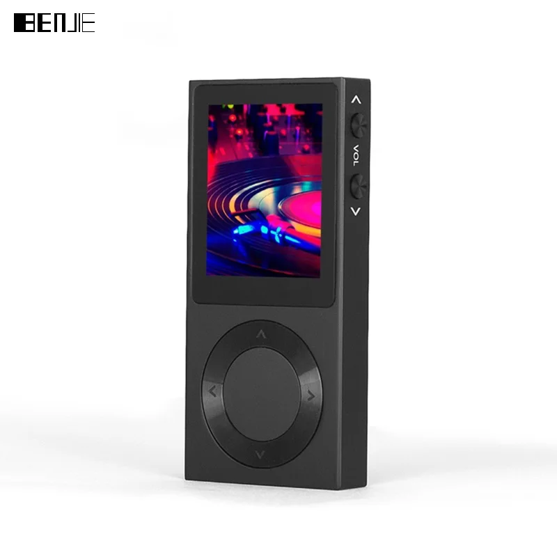 MP3 плеер BENJIE T6 Bluetooth HiFi музыкальный без потерь 1 8 &quotЖК экран спортивные наушники с