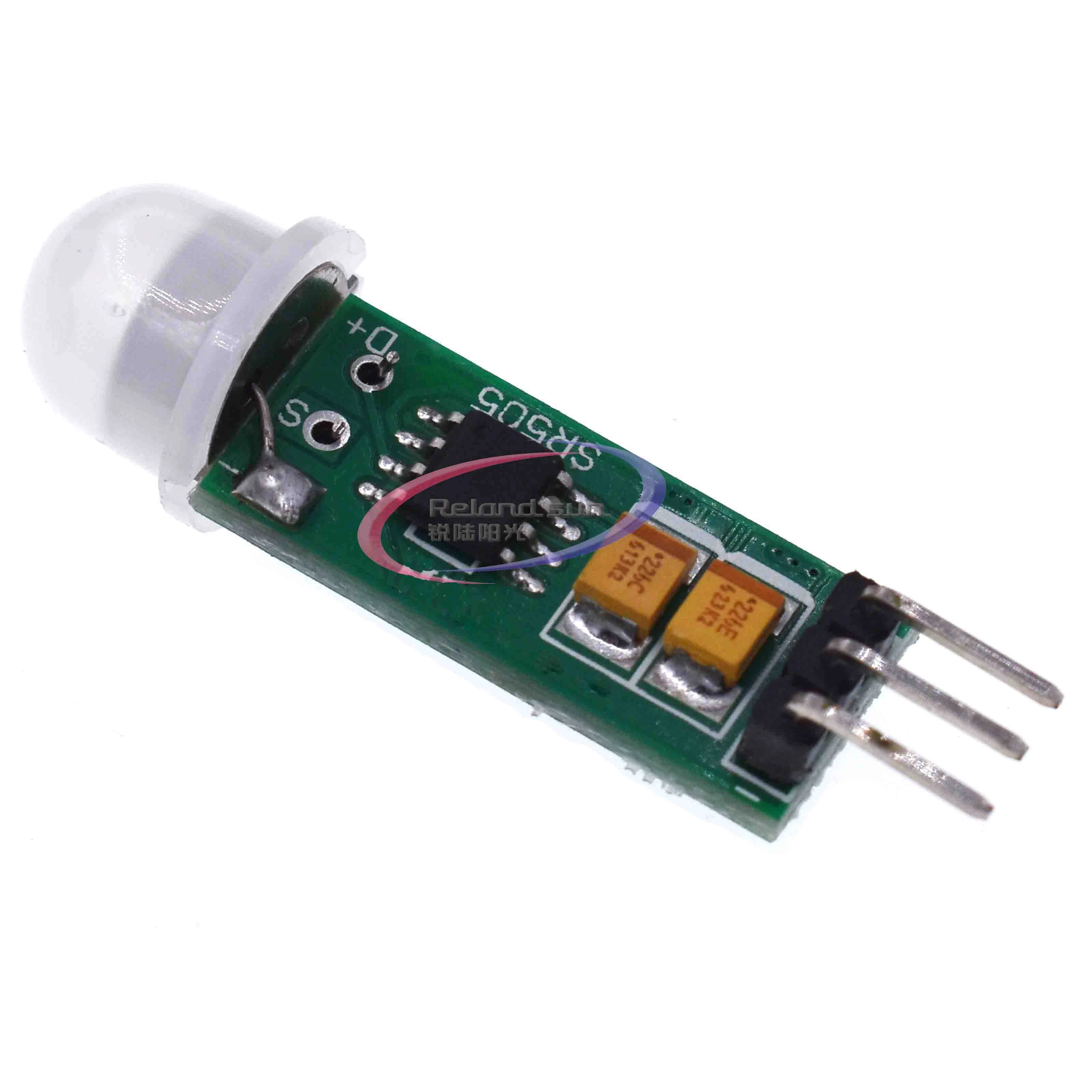 Mini capteur de mouvement infrarouge PIR, commutateur de corps, Module de  détection infrarouge précis pour Arduino, HC SR505 | AliExpress