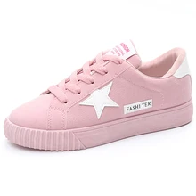 Новая красивая модная женская обувь на шнуровке; zapatos mujer; Женская Классическая Повседневная обувь; Женская обувь черного и розового цвета