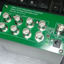 10 м Частотный дистрибьютор, усилитель распределения, 8 выходов, термостат Кристалл справки, распределитель часов