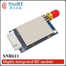 2 шт./упак. 915 мГц 100 МВт TTL Порты и разъёмы модуль сетевого узла snr611 | 1400 м междугородние анти-interfence беспроводной приемопередатчик данных