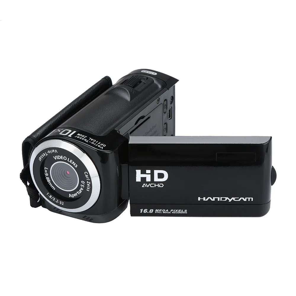 Цифровая камера видеокамера HD 1080P ручная цифровая 16X цифровой зум Мини носимые