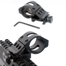 WIPSON Тактический 45 градусов 25,4 мм накидной винтовка фонарик фонарь Лазерный mountпикатинни 20 мм Вивер Охота Каза