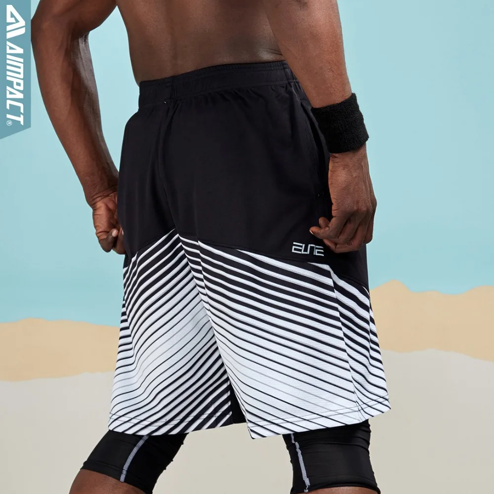 

AIMPACT Sporty Shorts for Men Fast Dry Running Basketball Training Gym Workout Trunks Male Casual Hybird Shorts Men 2AM2026