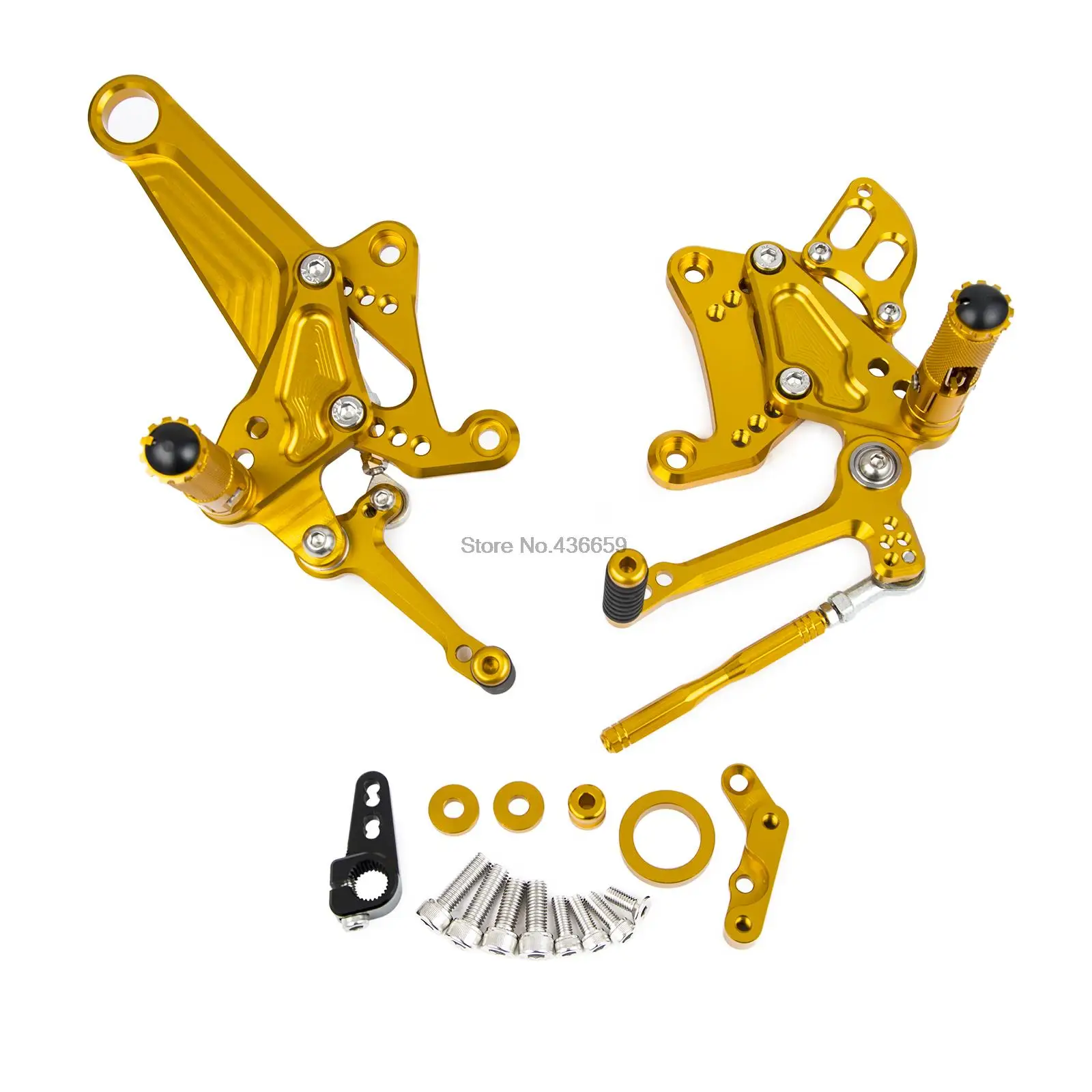

CNC Adjustable Rear Sets Footrests for Ducati Diavel /Carbon 2011-2014 2015 16