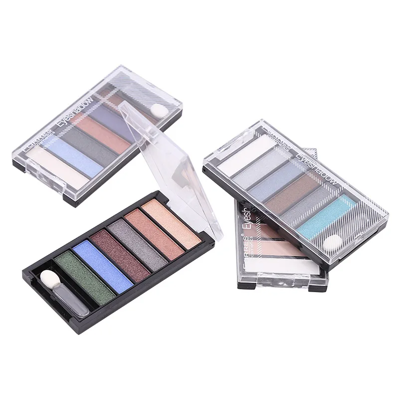 

6-color Eyeshadow Strip Palette Pearlescent Matte Nude-border Makeup OR88