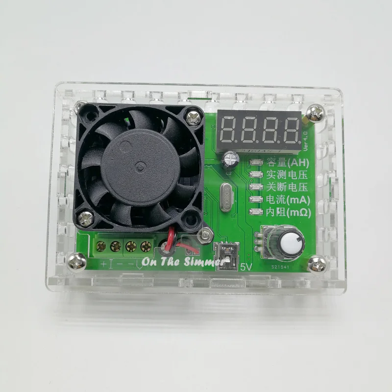 

TEC-06 battery capacity testing electronic load tester for mobile power lithium nickel cadmium nickel metal hydride