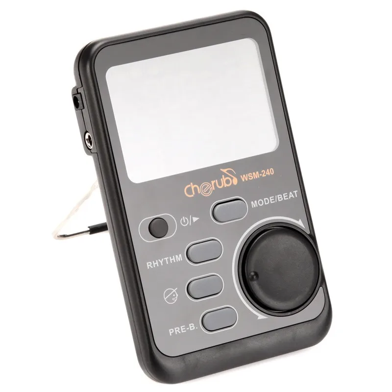 

Best WSM-240 Protable Drum Universal Electronic Metronome Metro-tuner Rhythm Device Stand Type Musical Instruments Accessories
