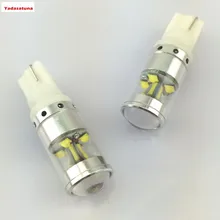 2 Шт. 650LM T10 194 921 168 XBD Шарик 30 Вт LED 12 В 24 В автомобиль Грузовик Габаритный Фонарь W5W Обратный Резервный Свет С Рефлектором объектива