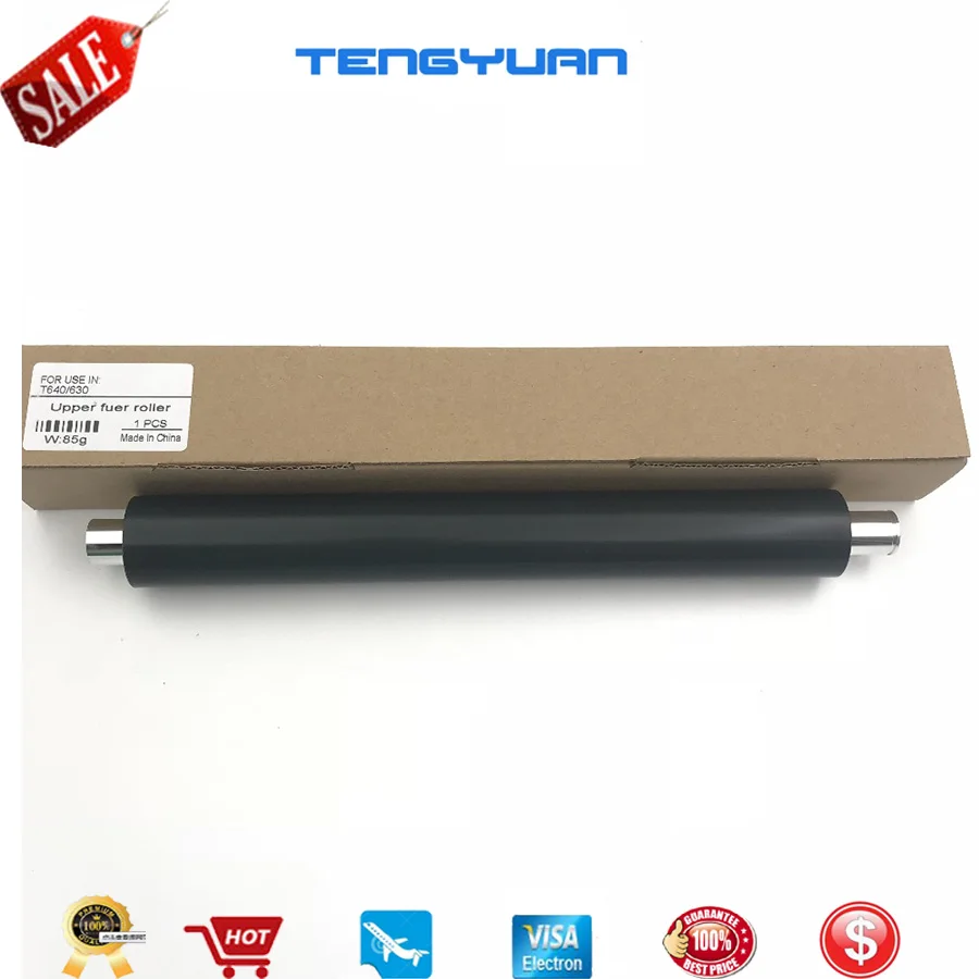 

99A2036 Upper Fuser Roller Heat Roller Hot Roller for Lexmark T520 T522 X520 T630 T640 T642 T644 T650 T652 T654 4060 4061 4520