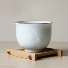 Керамическая фарфоровая чайная чашка с традиционным китайским тиснением Будды-Ручная роспись T28142354D