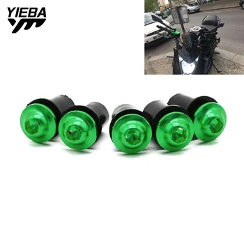 

Motorcycle Windshield Windscreen Bolt Screw Nut Fastener Kit For KAWASAKI NINJA 650R ER6F ER6N ZX636R ZX6RR Z750R ZX6R 636 ZX10R