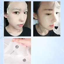 Продукт 1 шт. глубокая Шелковая Маска для пополнения воды очиститель пор Очищающая мембранная маска отшелушивающая влага 17oct18