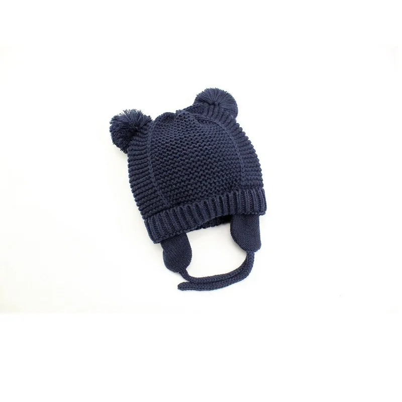 3 Sizes Baby Hats 0-2 Years Boys Girls Hats Kids Winter Bonnet Enfant Hat For Children Baby Muts KF744