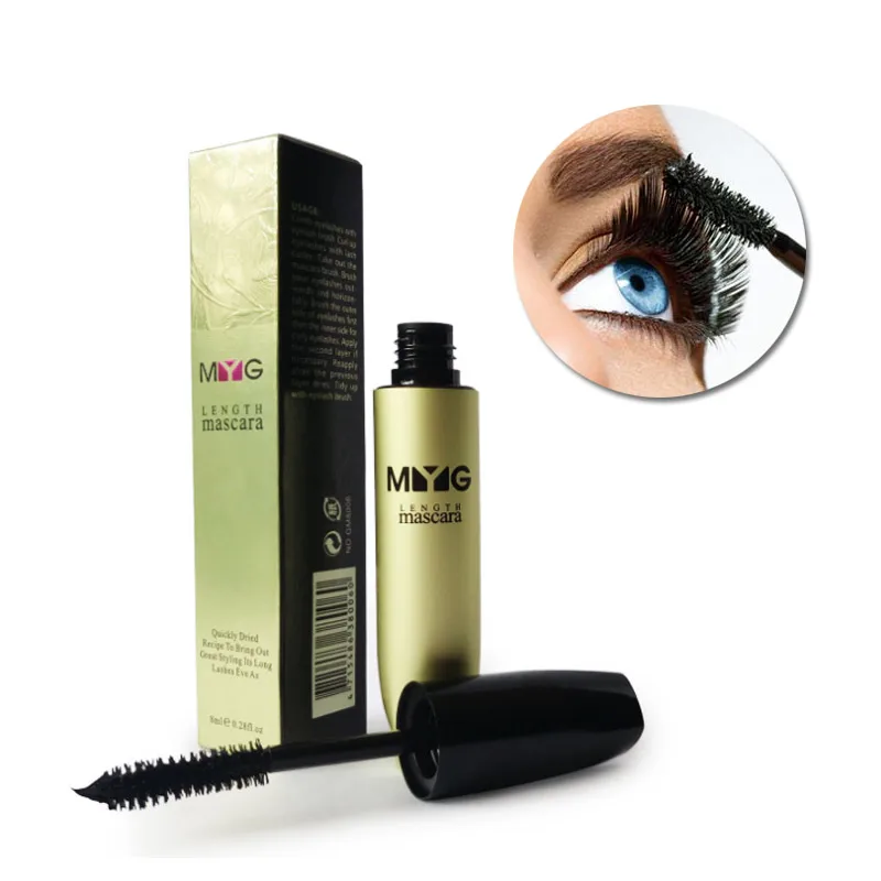 

New Black Mascara High-grade aluminum tube mascara Curling Lengthening no dizzy makeup Mascara High-capacity Eye Cosmetics